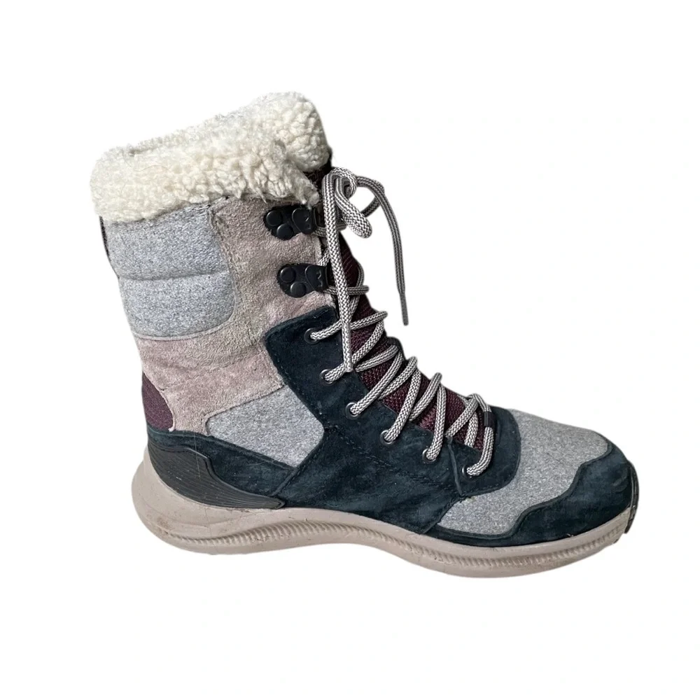 MERRELL Women’s Ontario Tall Polar Waterproof Winter Boots 6